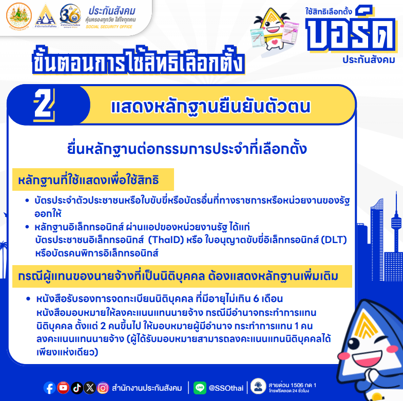 เลือกตั้งคณะกรรมการประกันสังคม 2569