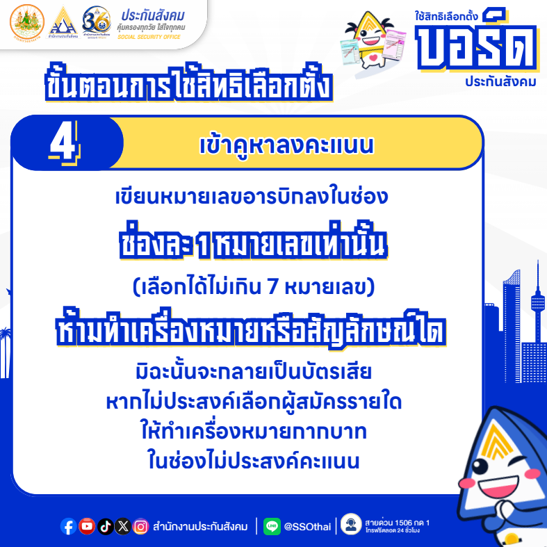 เลือกตั้งคณะกรรมการประกันสังคม 2569