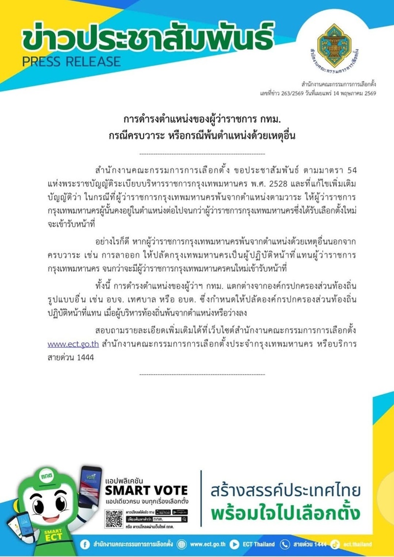 ผู้ว่าฯ กทม.