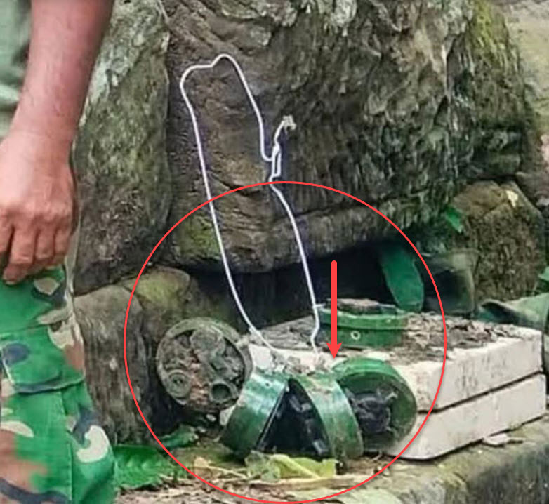 เขมรโพสต์ภาพยึดปราสาทตาควาย แต่โป๊ะโชว์ทุ่นระเบิด 