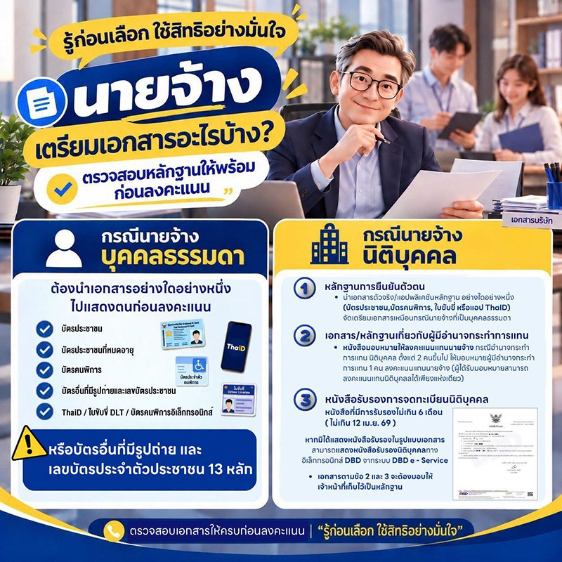 เลือกตั้งบอร์ดประกันสังคม 69