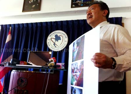 ชูวิทย์ อ้างบ่อนพนันที่กิ่งเพชร เป็นญาติรัฐบาลยิ่งลักษณ์