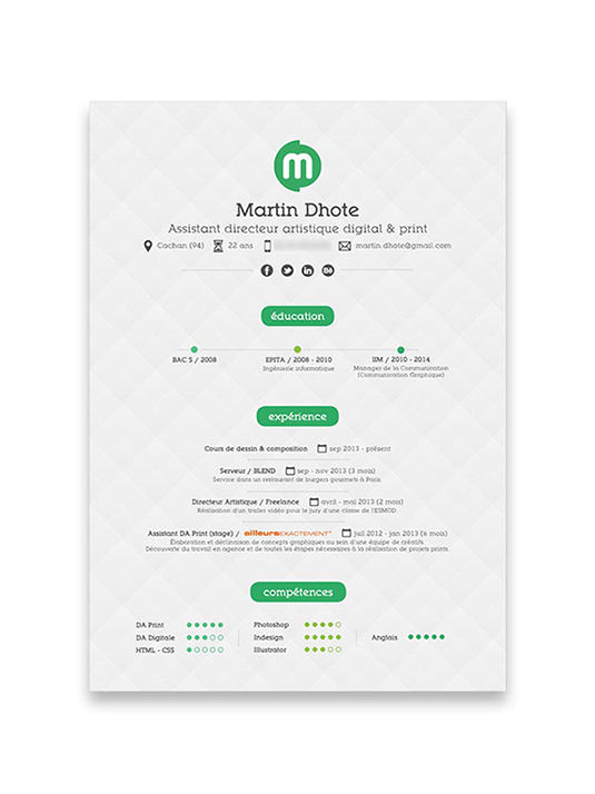 10 ไอเดียการ ทำเรซูเม่เจ๋ง ๆ ของเหล่ากราฟิคดีไซเนอร์ 