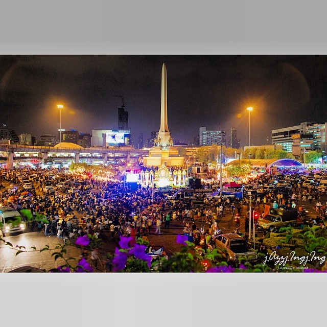ประมวลภาพชัตดาวน์กรุงเทพฯ คนร่วมม็อบ กปปส. bangkok shutdown