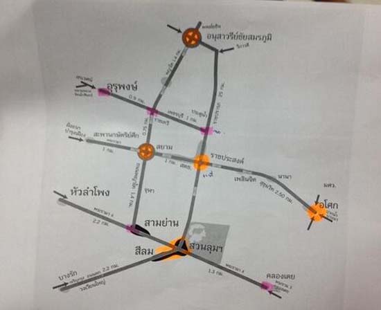 เปิดเส้นทาง ม็อบ กปปส. เคลื่อนพล-ตั้งจุดปราศรัย  วันนี้ (22 ธ.ค.)