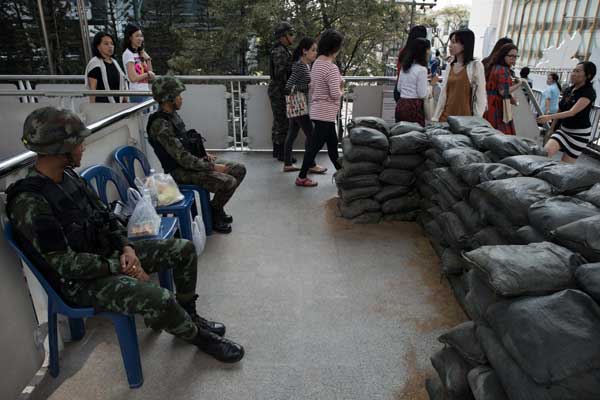 ประมวลภาพชัตดาวน์กรุงเทพฯ คนร่วมม็อบ กปปส. bangkok shutdown