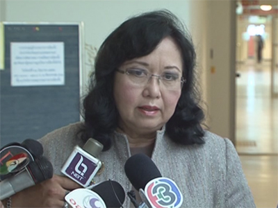 นางสดศรี สัตยธรรม กรรมการการเลือกตั้ง (กกต.)