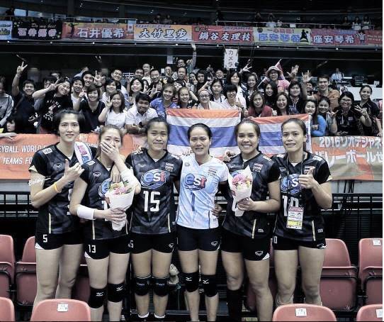 วอลเลย์บอลหญิงทีมชาติไทย