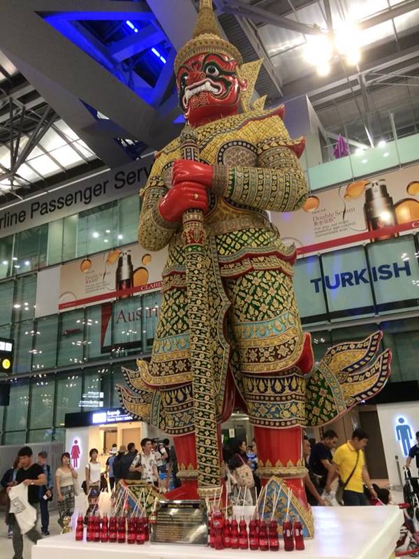 ถวายน้ำแดงยักษ์ สุวรรณภูมิ