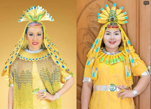 ชุดนกยูงธรรมกาย