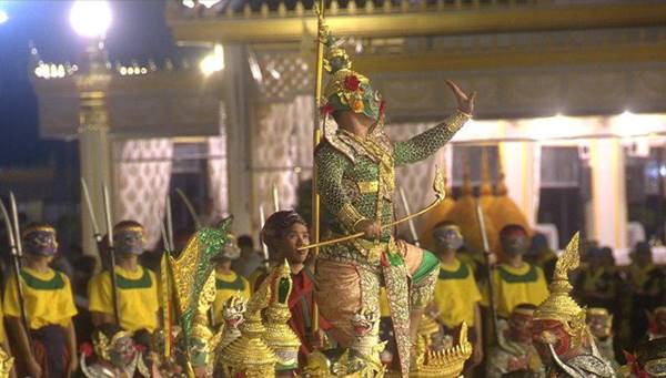 โขนรามเกียรติ์ พระราชพิธีถวายพระเพลิงพระบรมศพ