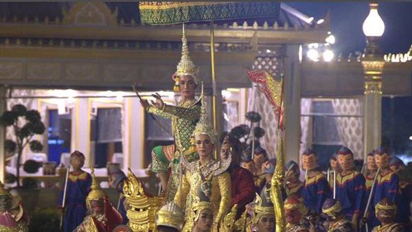 โขนรามเกียรติ์ พระราชพิธีถวายพระเพลิงพระบรมศพ