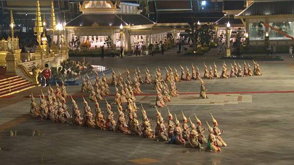 โขนรามเกียรติ์ พระราชพิธีถวายพระเพลิงพระบรมศพ