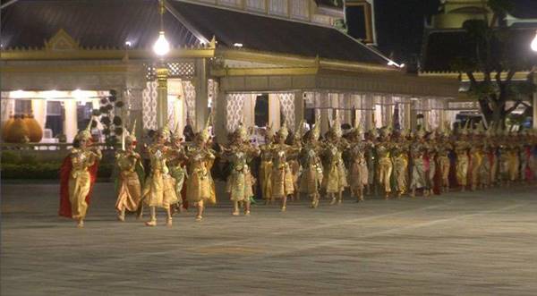 โขนรามเกียรติ์ พระราชพิธีถวายพระเพลิงพระบรมศพ