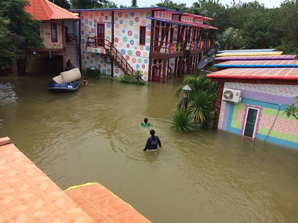 น้ำท่วมเพชรบุรี