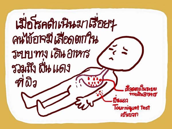 การ์ตูนโรคไข้เลือดออก