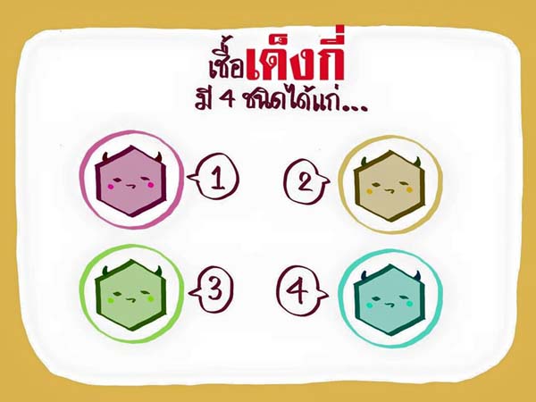 การ์ตูนโรคไข้เลือดออก