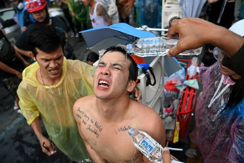 วิธีป้องกันแก๊สน้ำตา