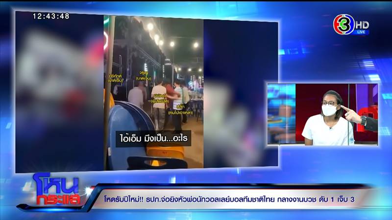 พ่อ ดาว กัตติกา นักวอลเลย์บอลทีมชาติโดนยิง