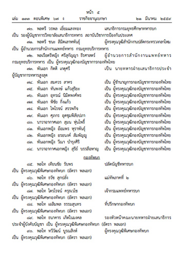 โผนายพล เม.ย.59