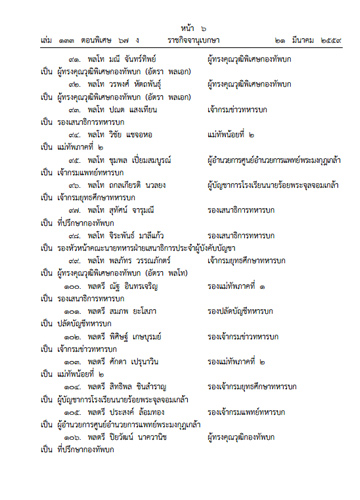 โผนายพล เม.ย.59