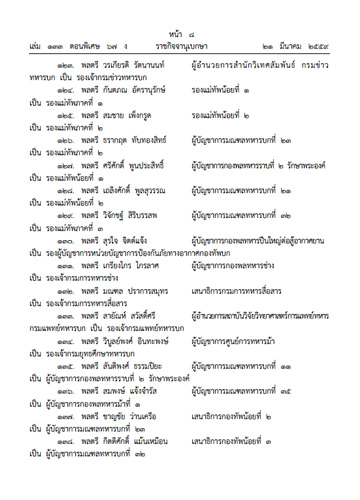 โผนายพล เม.ย.59