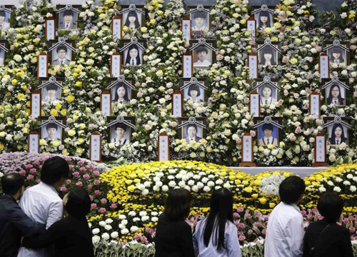  เกาหลีใต้ สรุปยอดผู้เสียชีวิต เรือเซวอลล่ม 273 ศพ