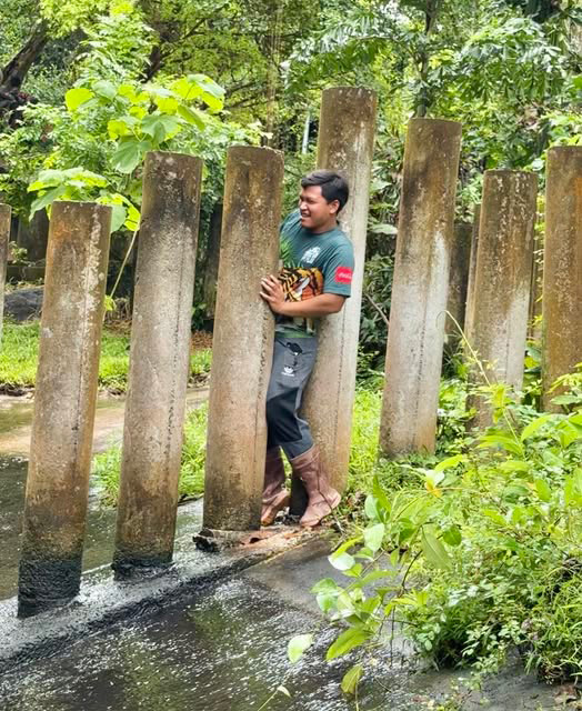 เสาปูนในบ่อฮิปโป สวนสัตว์เฉลย มีไว้เพื่ออะไร