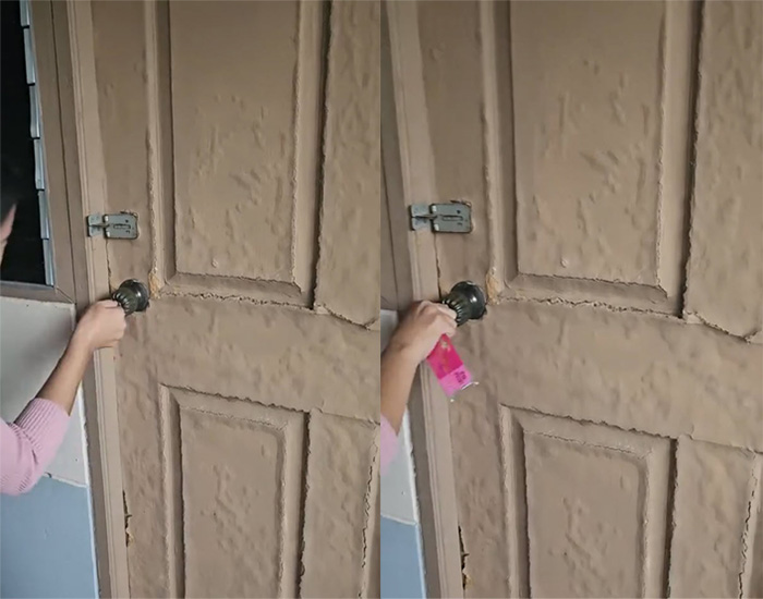 ประตูที่พัก แค่แตะก็เป็นเรื่อง