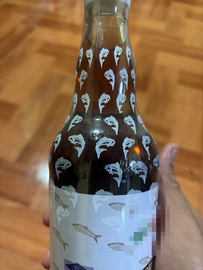 ลายบนขวดน้ำปลา