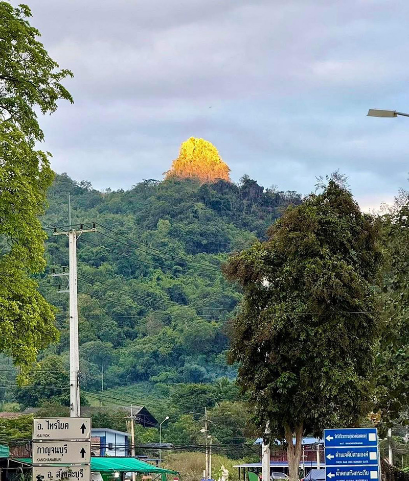 ไวรัล ภูเขาสีทอง ที่ทองผาภูมิ