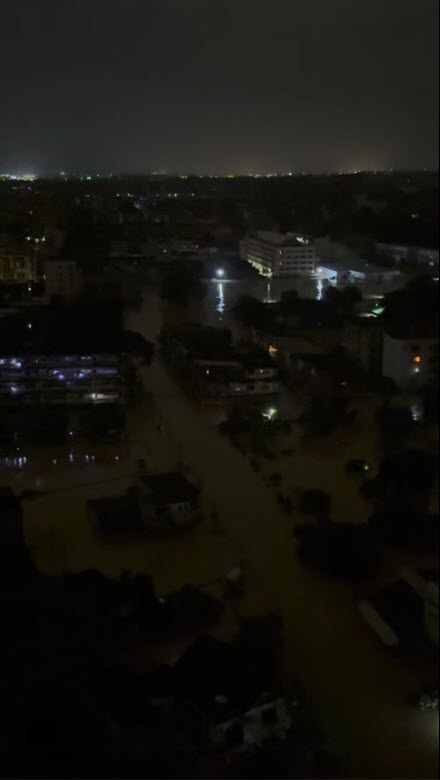 น้ำท่วมหาดใหญ่ กู้ภัยถูกยิง ตะโกนด่า