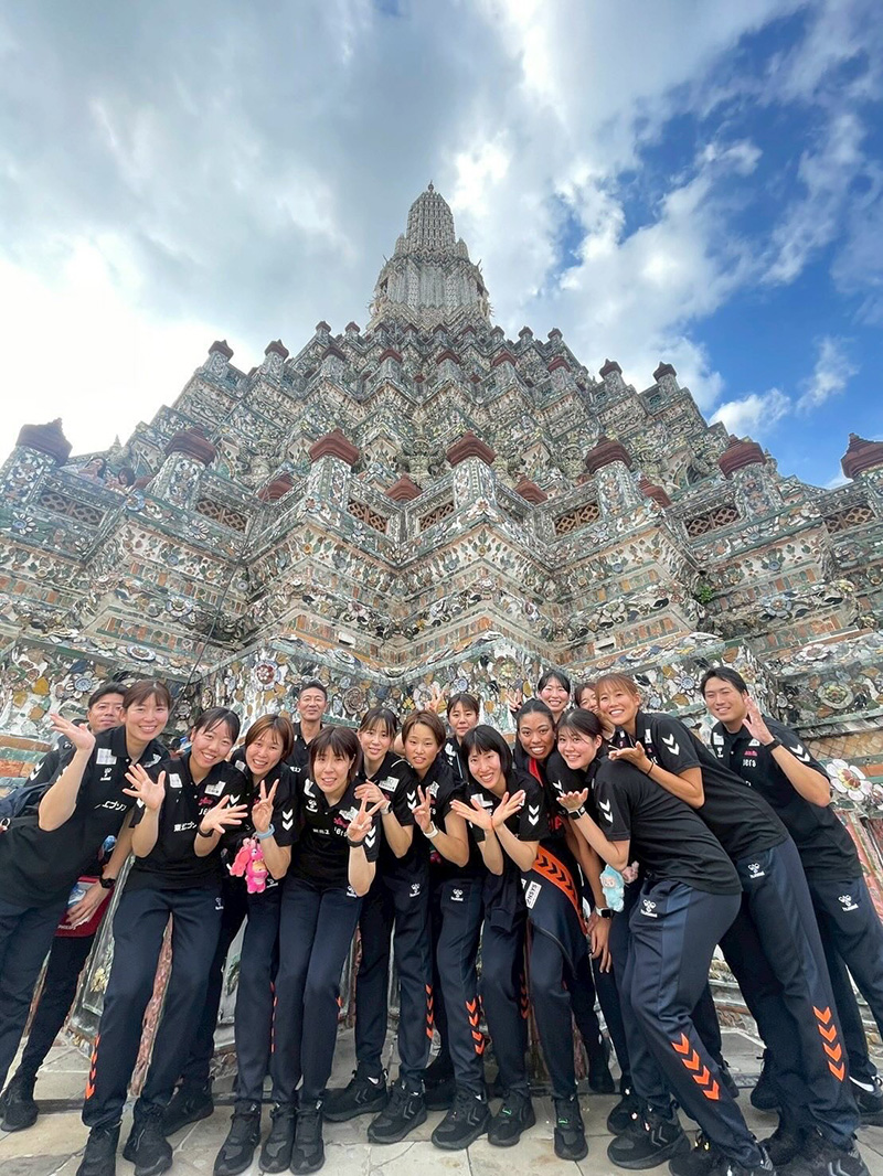 นักวอลเลย์บอลญี่ปุ่น แชร์โมเมนต์ใจฟูที่ไทย