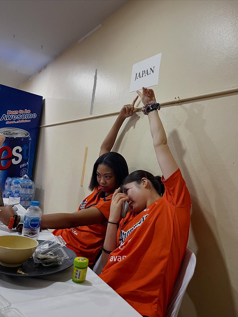 นักวอลเลย์บอลญี่ปุ่น แชร์โมเมนต์ใจฟูที่ไทย