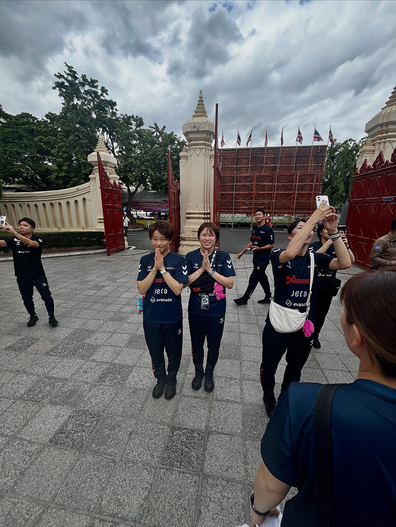 นักวอลเลย์บอลญี่ปุ่น แชร์โมเมนต์ใจฟูที่ไทย