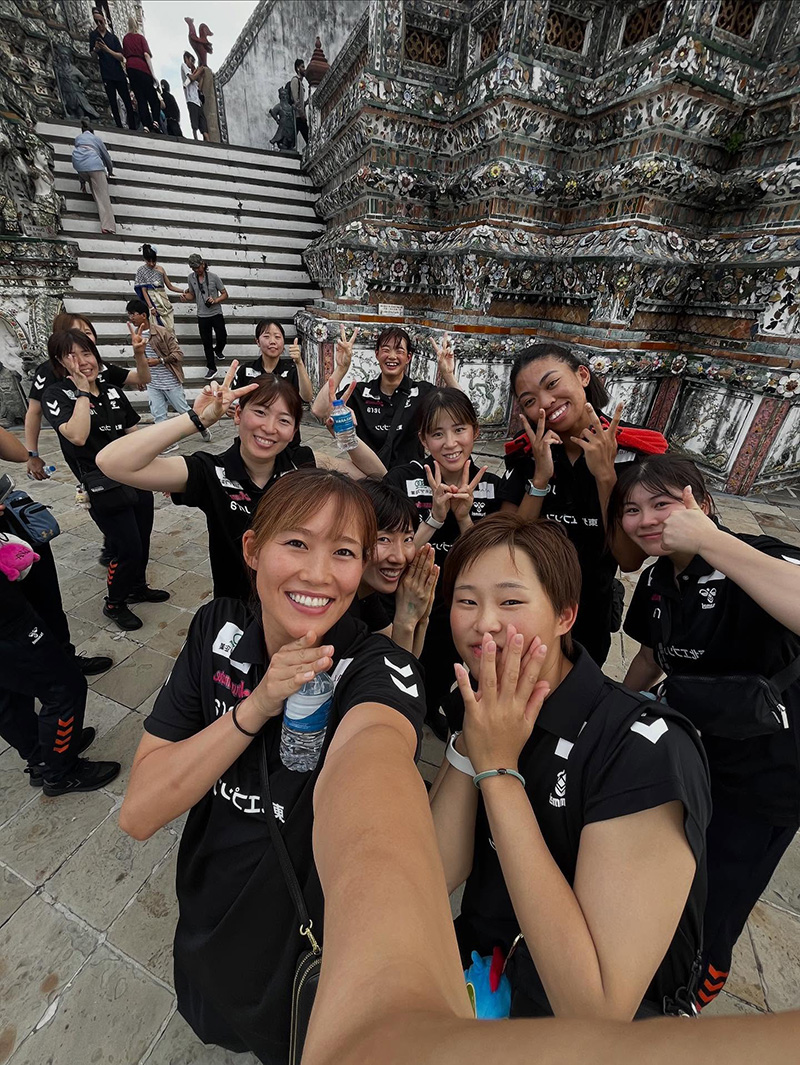 นักวอลเลย์บอลญี่ปุ่น แชร์โมเมนต์ใจฟูที่ไทย