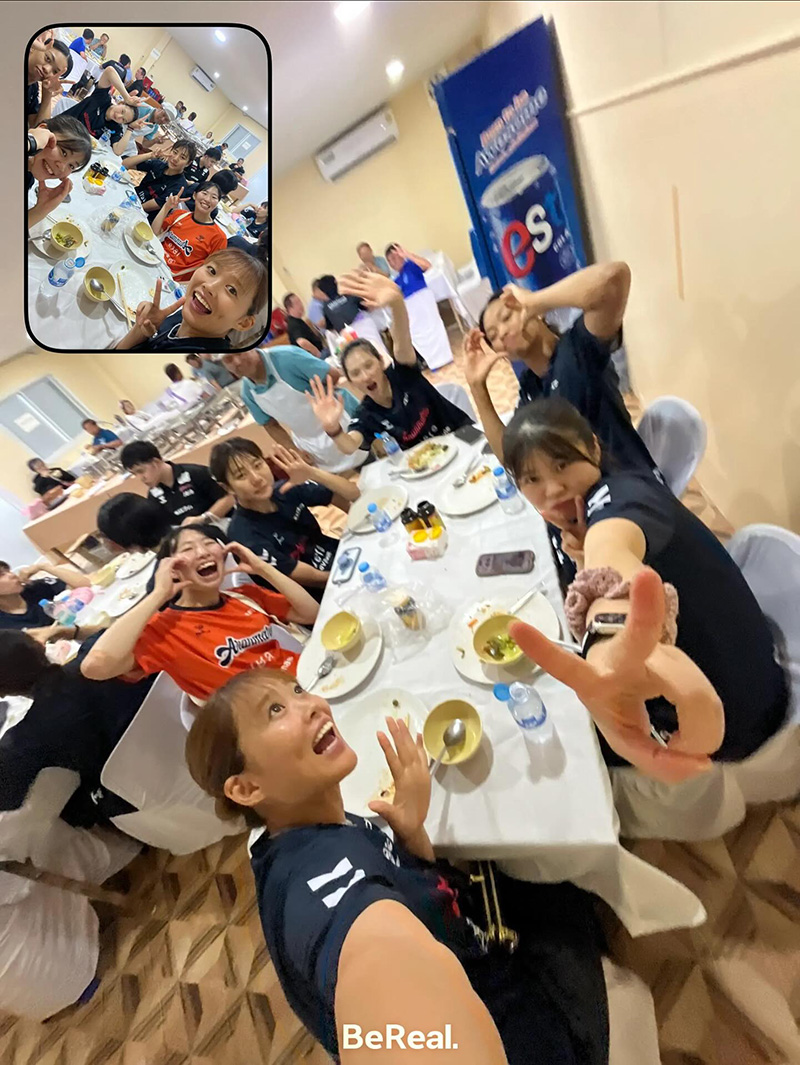 นักวอลเลย์บอลญี่ปุ่น แชร์โมเมนต์ใจฟูที่ไทย