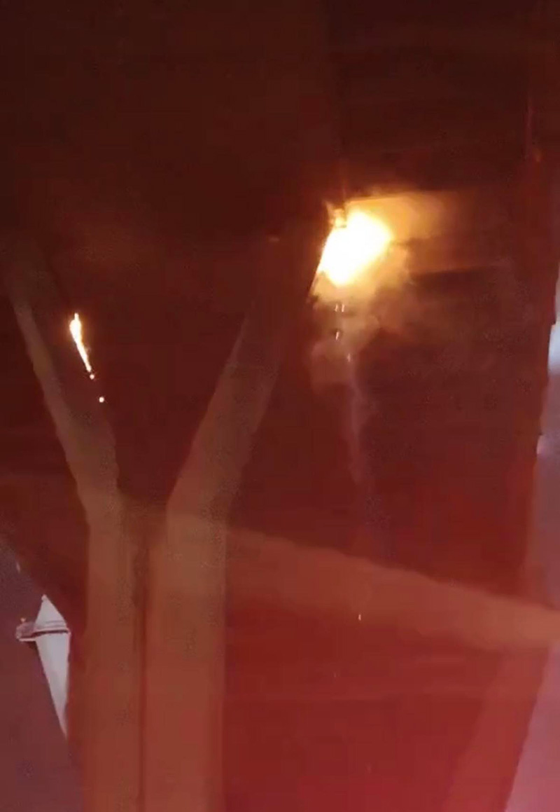 ไฟไหม้สะพานภูมิพล