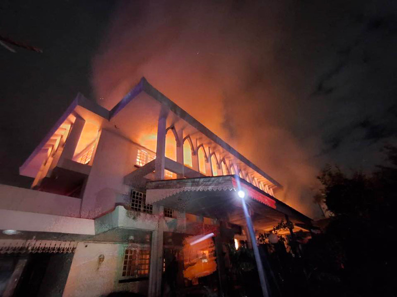 ไฟไหม้แจ้งวัฒนะ 14