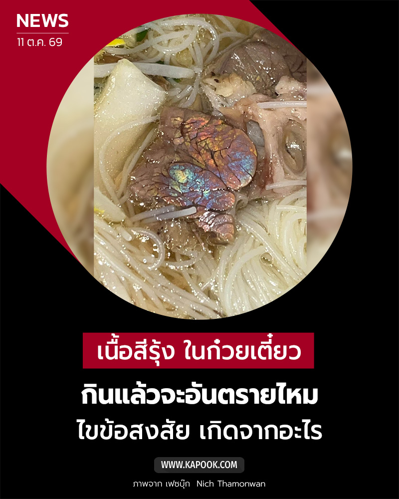 เนื้อสีรุ้ง