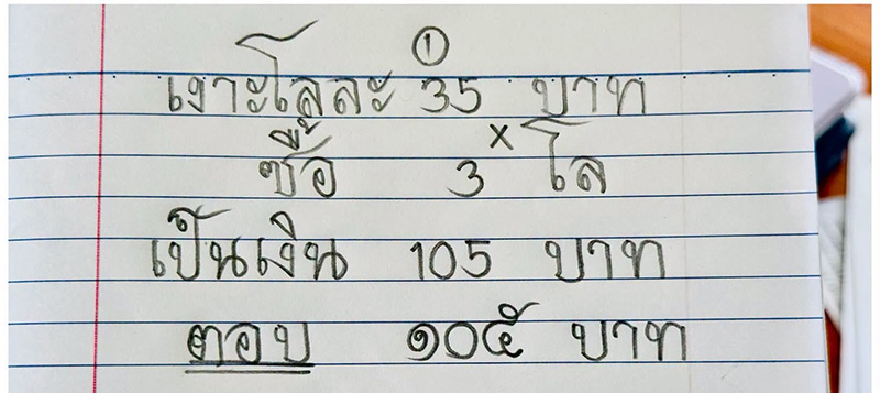 คณิตศาสตร์ ป.2