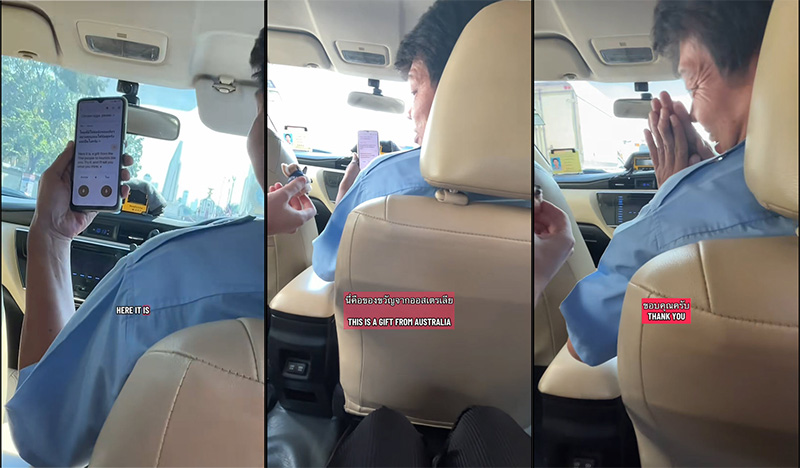 ต่างชาติใจฟู แท็กซี่ไทย