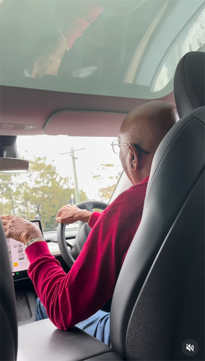 ลุงขับอูเบอร์ เศรษฐีตัวจริง