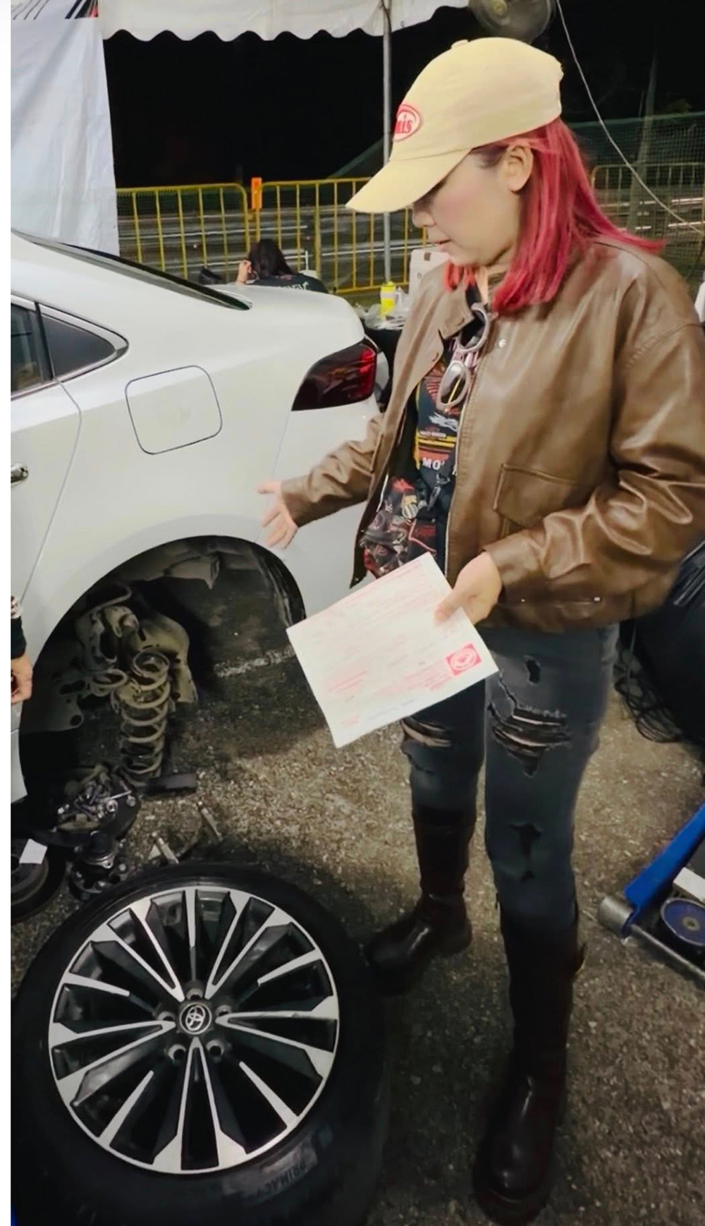 ทีมแข่งเช่ารถ แยกชิ้นส่วนอะไหล่