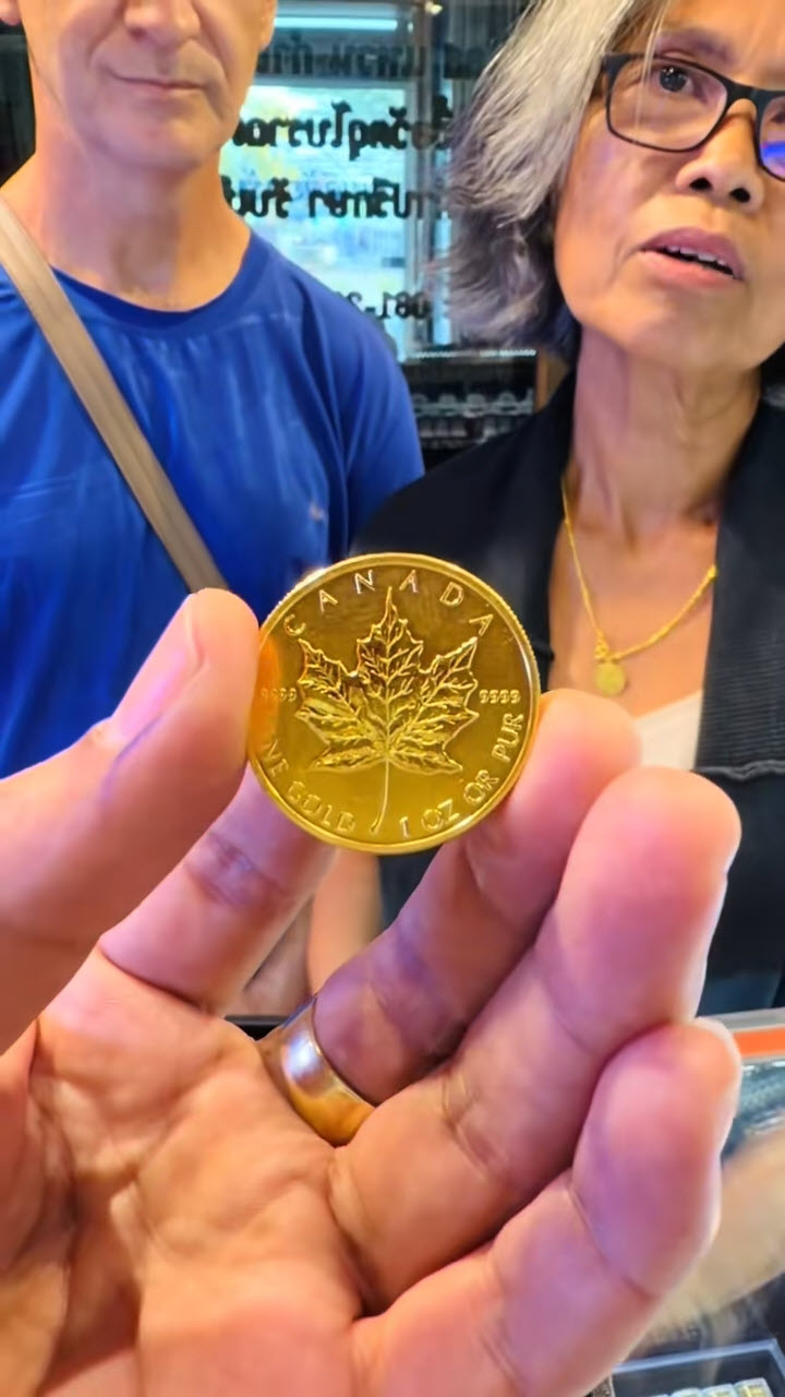 เขยฝรั่งหอบทองจากนอกมาขาย รู้ราคาจริงถึงกับว้าว