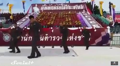 ตำรวจไทย เต้นไม่แพ้ชาติใดในโลก
