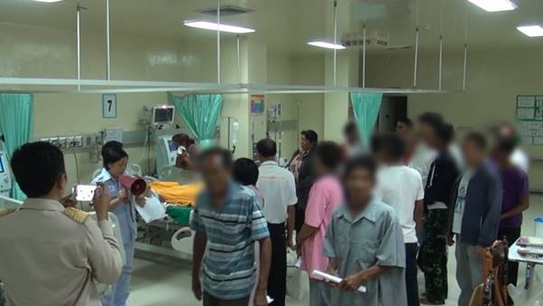 ยโสธร พาคนเมาแล้วขับ ทัวร์ห้องดับจิต