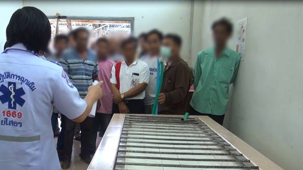 ยโสธร พาคนเมาแล้วขับ ทัวร์ห้องดับจิต