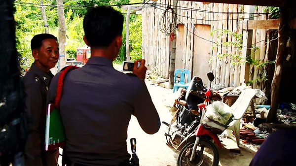 หนุ่มหน้าคว่ำขาดใจดับคาถังน้ำมันรถจักรยานยนต์