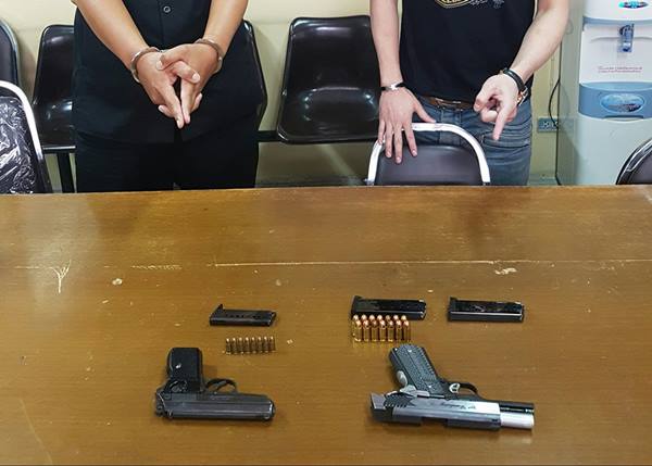 อ้างเป็นลูกพลเอก พกปืนเข้าร้านอาหาร